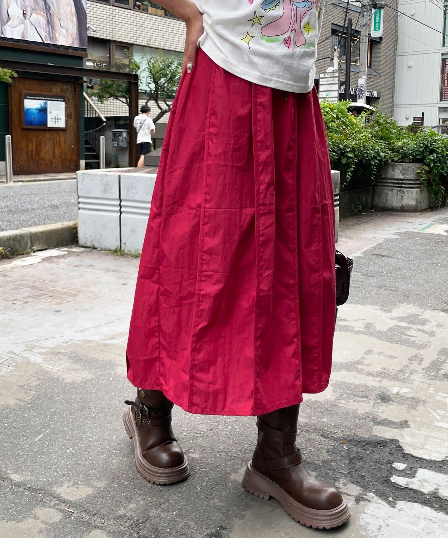 CIAOPANIC pleated midi skirt - Image 3