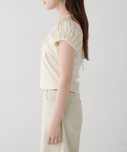Kastane 羅紋修身掛脖露背Henley Tee - Image 20