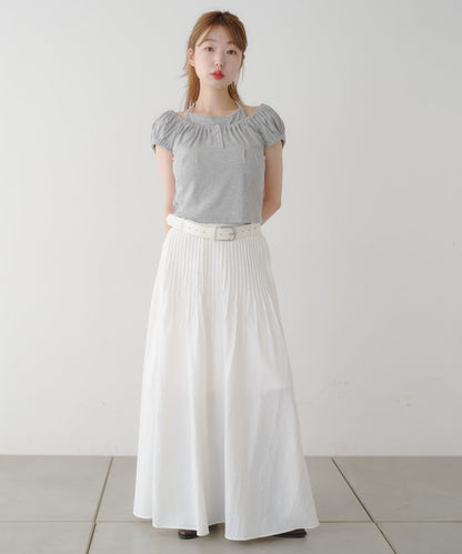 Kastane 羅紋修身掛脖露背Henley Tee - Image 38