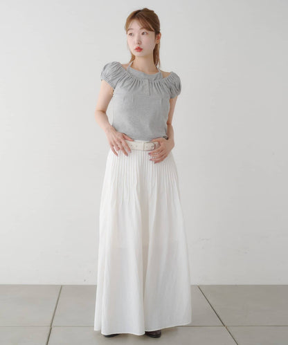 Kastane 羅紋修身掛脖露背Henley Tee - Image 39