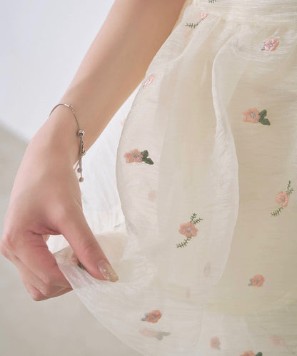 Kastane Flower organza balloon tunic - Image 3
