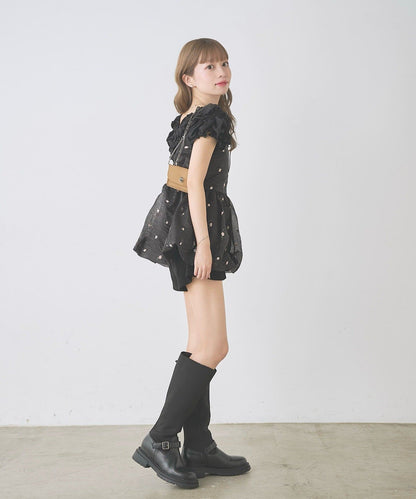 Kastane Flower organza balloon tunic - Image 10