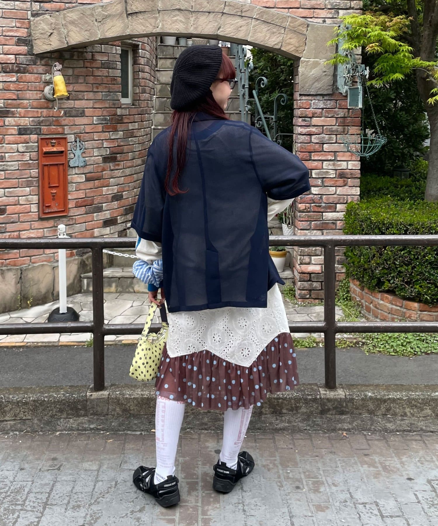 CIAOPANIC 薄紗波點Lace裙 - Image 11