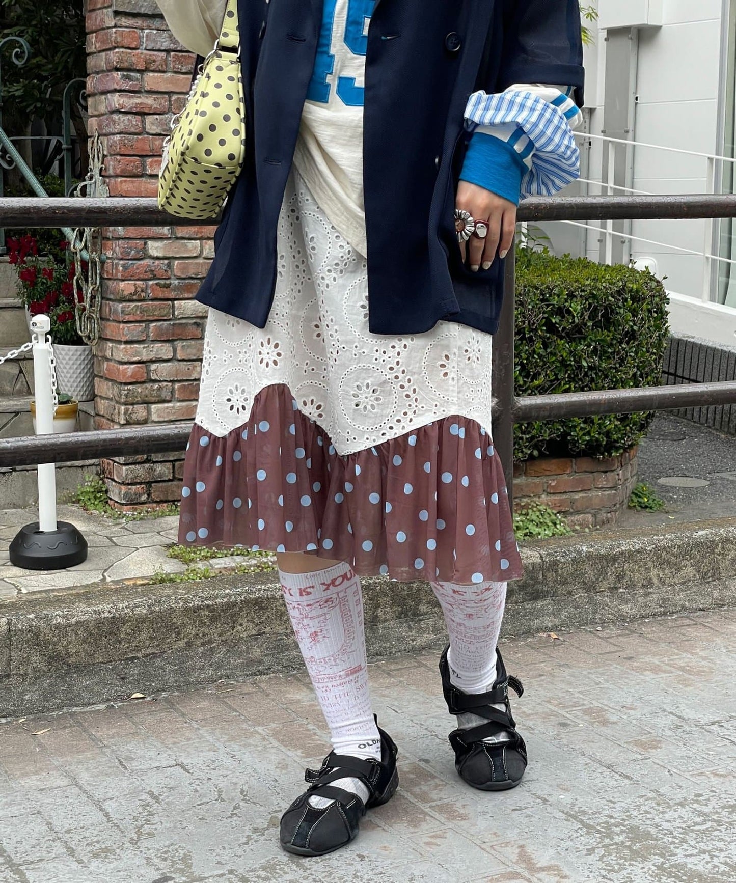 CIAOPANIC 薄紗波點Lace裙 - Image 6