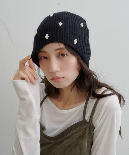 Kastane Pearl knit beanie - Image 3