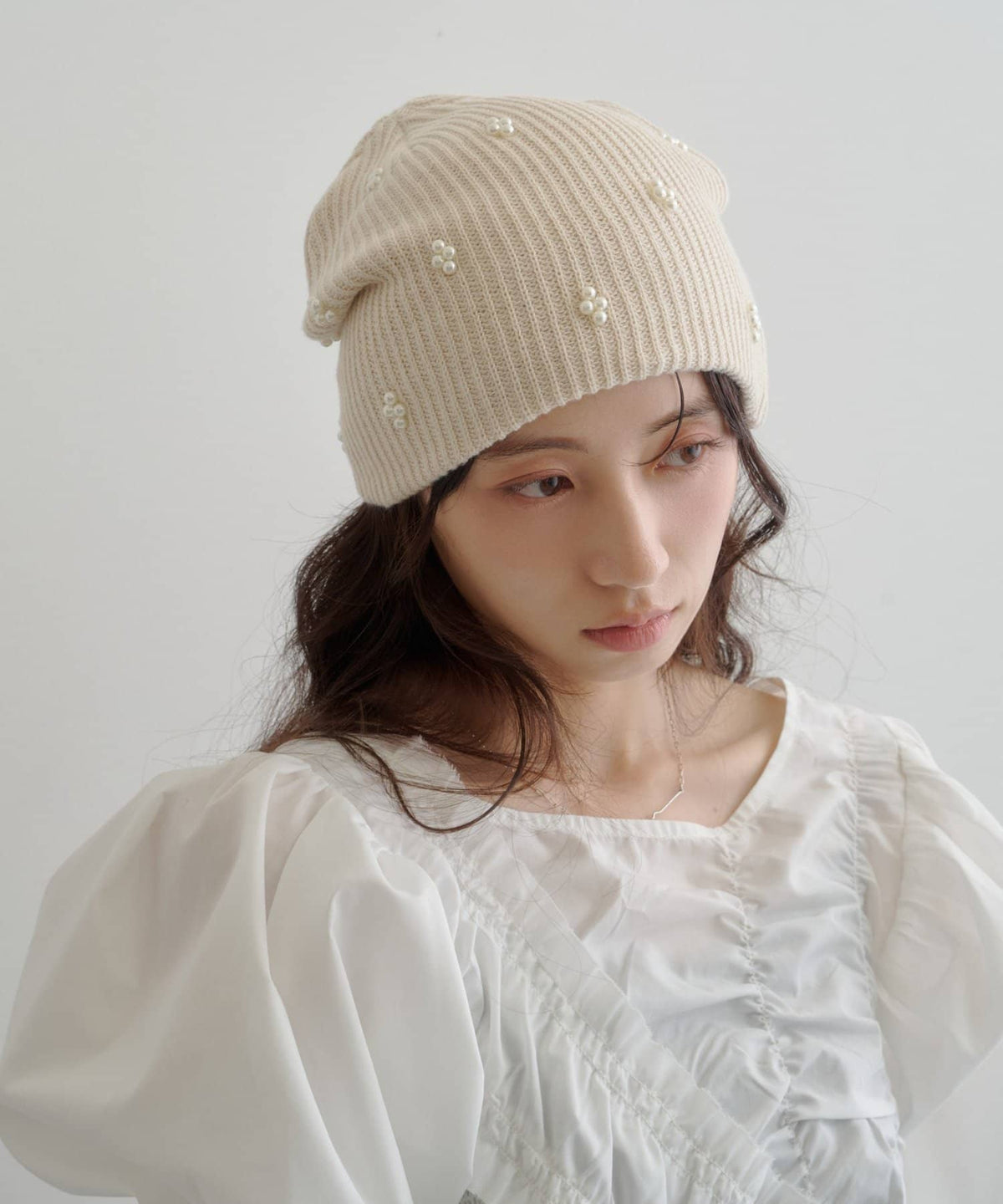 Kastane Pearl knit beanie - Image 8