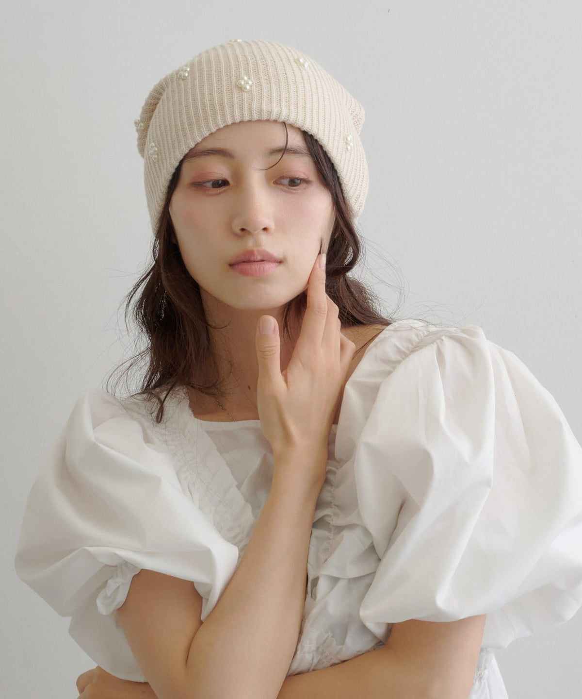 Kastane Pearl knit beanie - Image 10