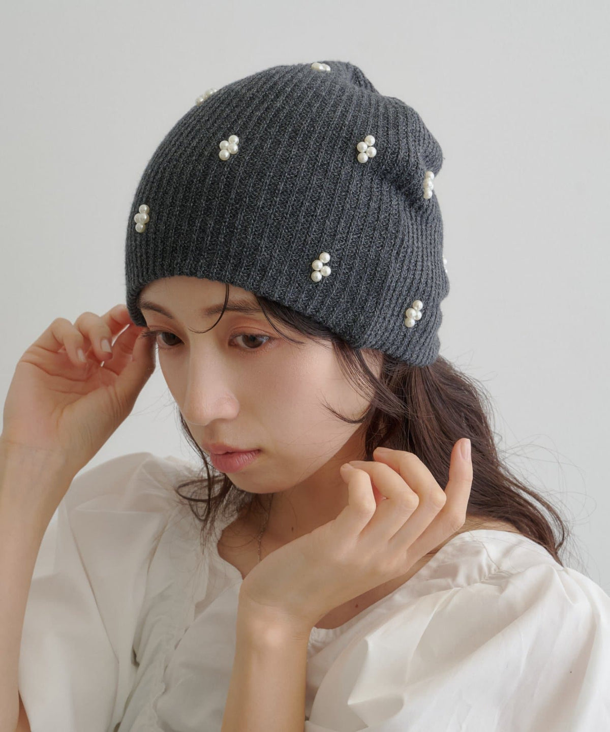 Kastane Pearl knit beanie - Image 13