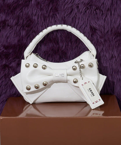 [CIAOPANIC] GRAIN Ribbon 2Way Bag - Image 2