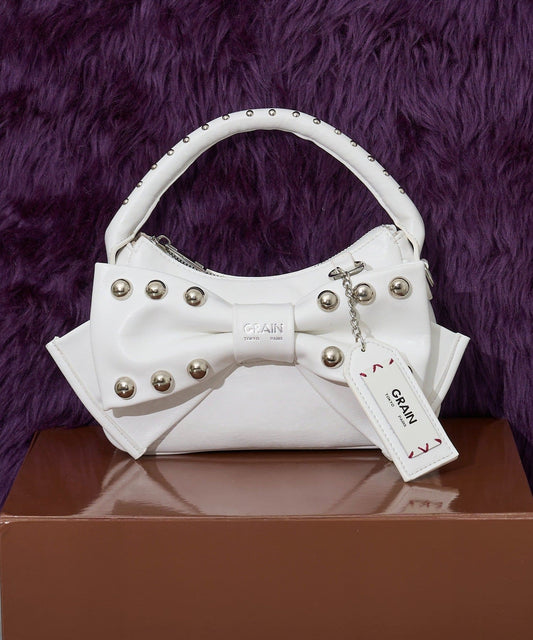 [CIAOPANIC] GRAIN Ribbon 2Way Bag - Image 2