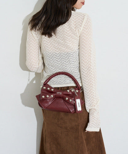 [CIAOPANIC] GRAIN Ribbon 2Way Bag - Image 14