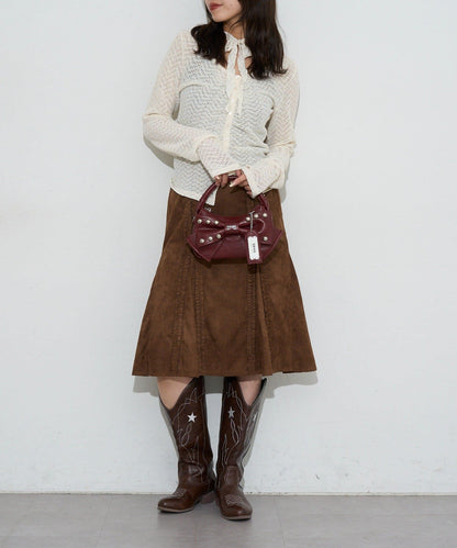 [CIAOPANIC] GRAIN Ribbon 2Way Bag - Image 18