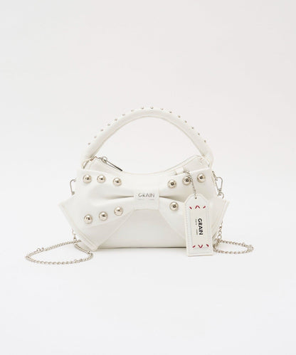 [CIAOPANIC] GRAIN Ribbon 2Way Bag - Image 31