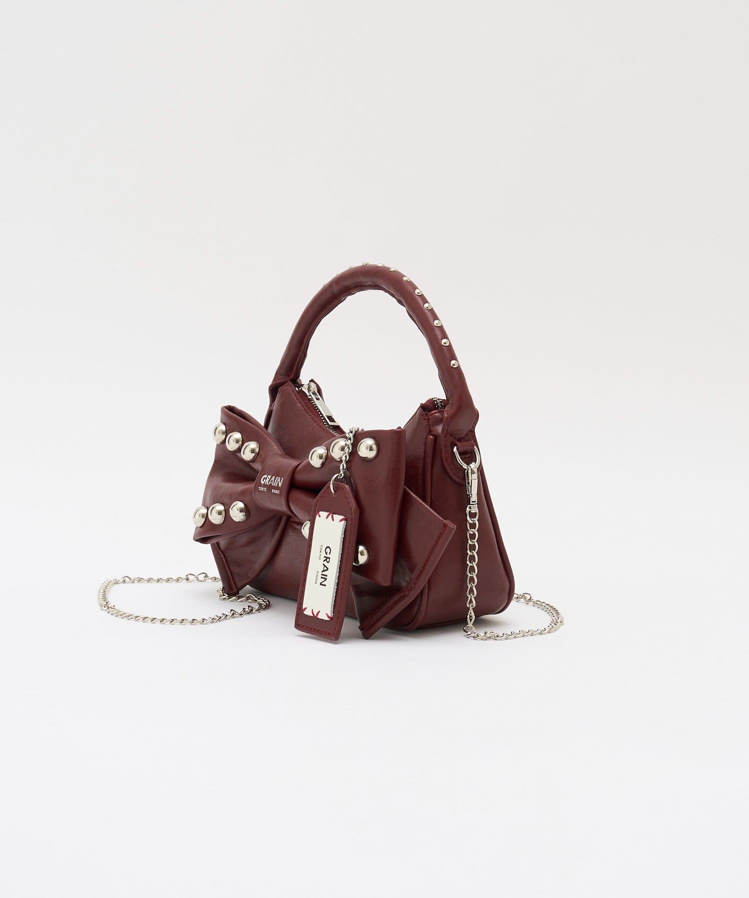 [CIAOPANIC] GRAIN Ribbon 2Way Bag - Image 35
