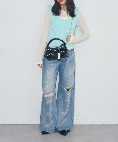 [CIAOPANIC] GRAIN Ribbon 2Way Bag - Image 27