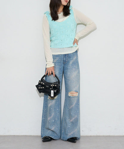 [CIAOPANIC] GRAIN Ribbon 2Way Bag - Image 28