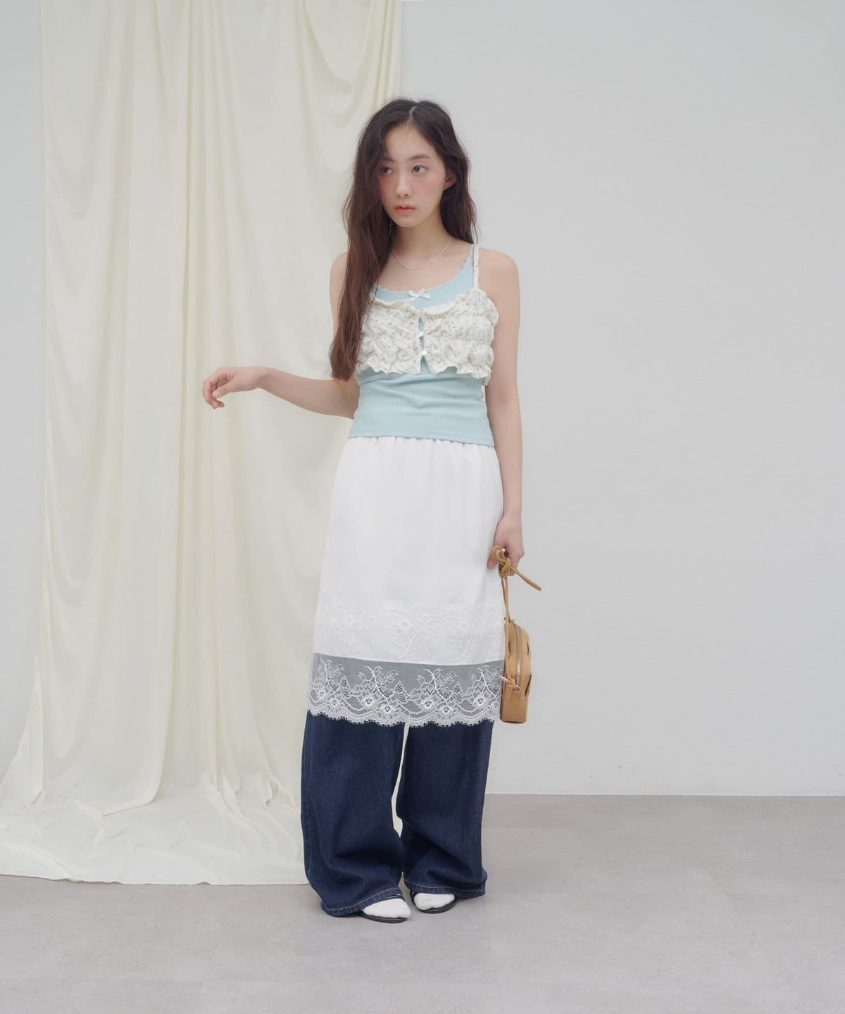 umm. By Discoat Lace floral bustier - Image 13