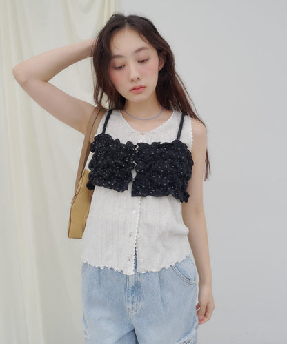 umm. By Discoat Lace floral bustier - Image 22