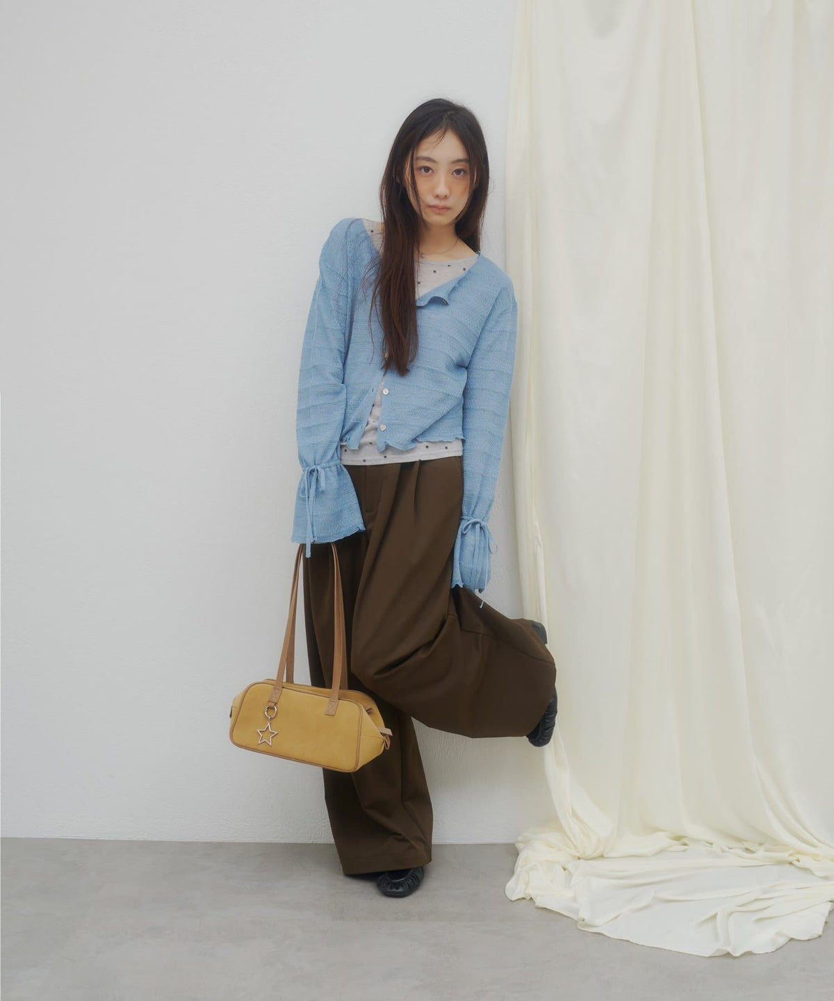umm. By Discoat 各種紐扣 Sheer Cardigan - Image 15