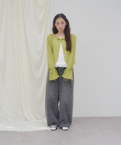 umm. By Discoat 各種紐扣 Sheer Cardigan - Image 19