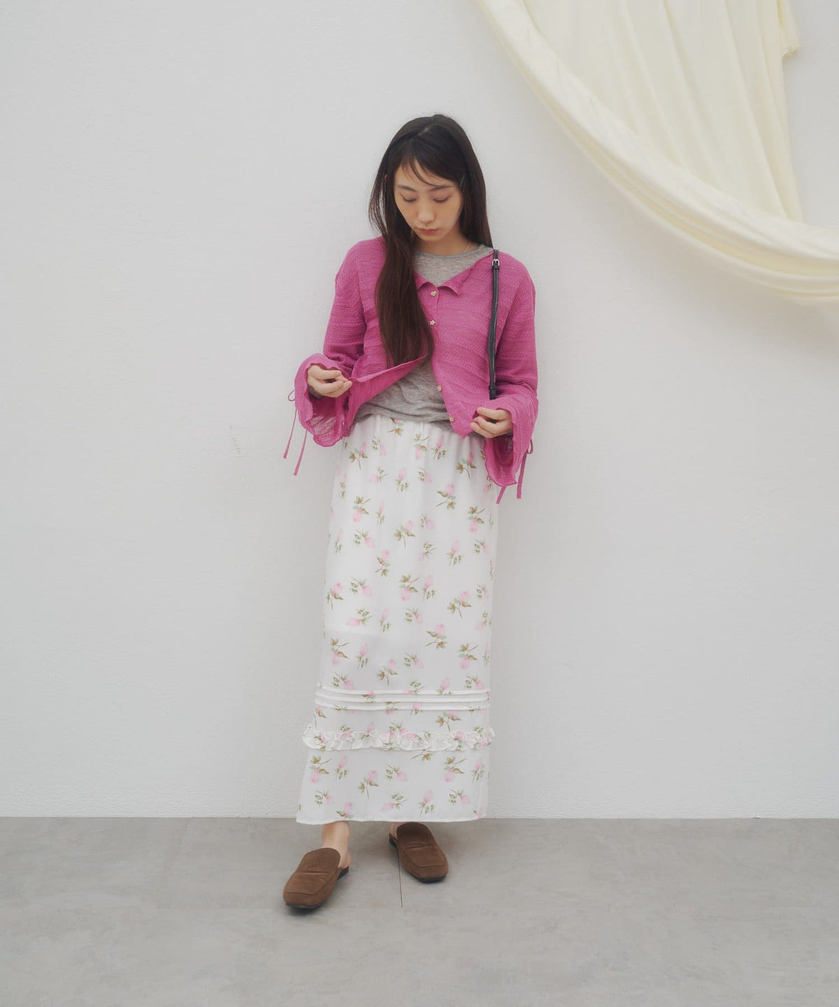 umm. By Discoat 各種紐扣 Sheer Cardigan - Image 29