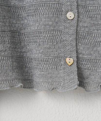 umm. By Discoat 各種紐扣 Sheer Cardigan - Image 38