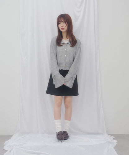 umm. By Discoat 各種紐扣 Sheer Cardigan - Image 33