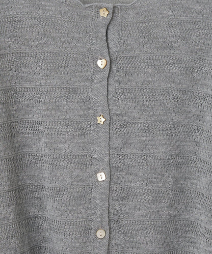 umm. By Discoat 各種紐扣 Sheer Cardigan - Image 37