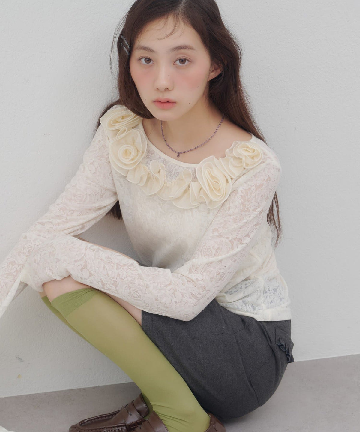umm. By Discoat Nuance Rose Pullover - Image 1