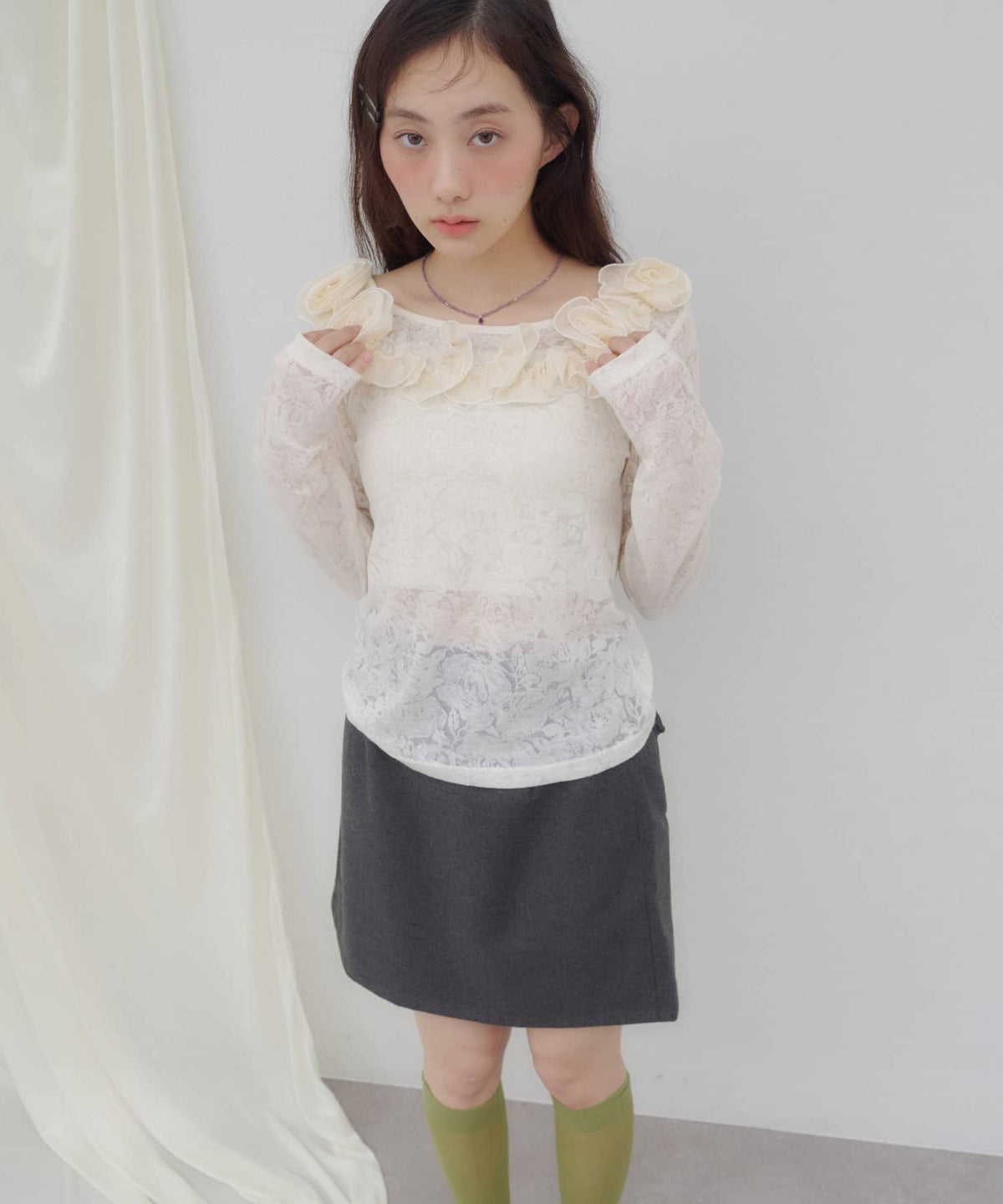 umm. By Discoat Nuance Rose Pullover - Image 8