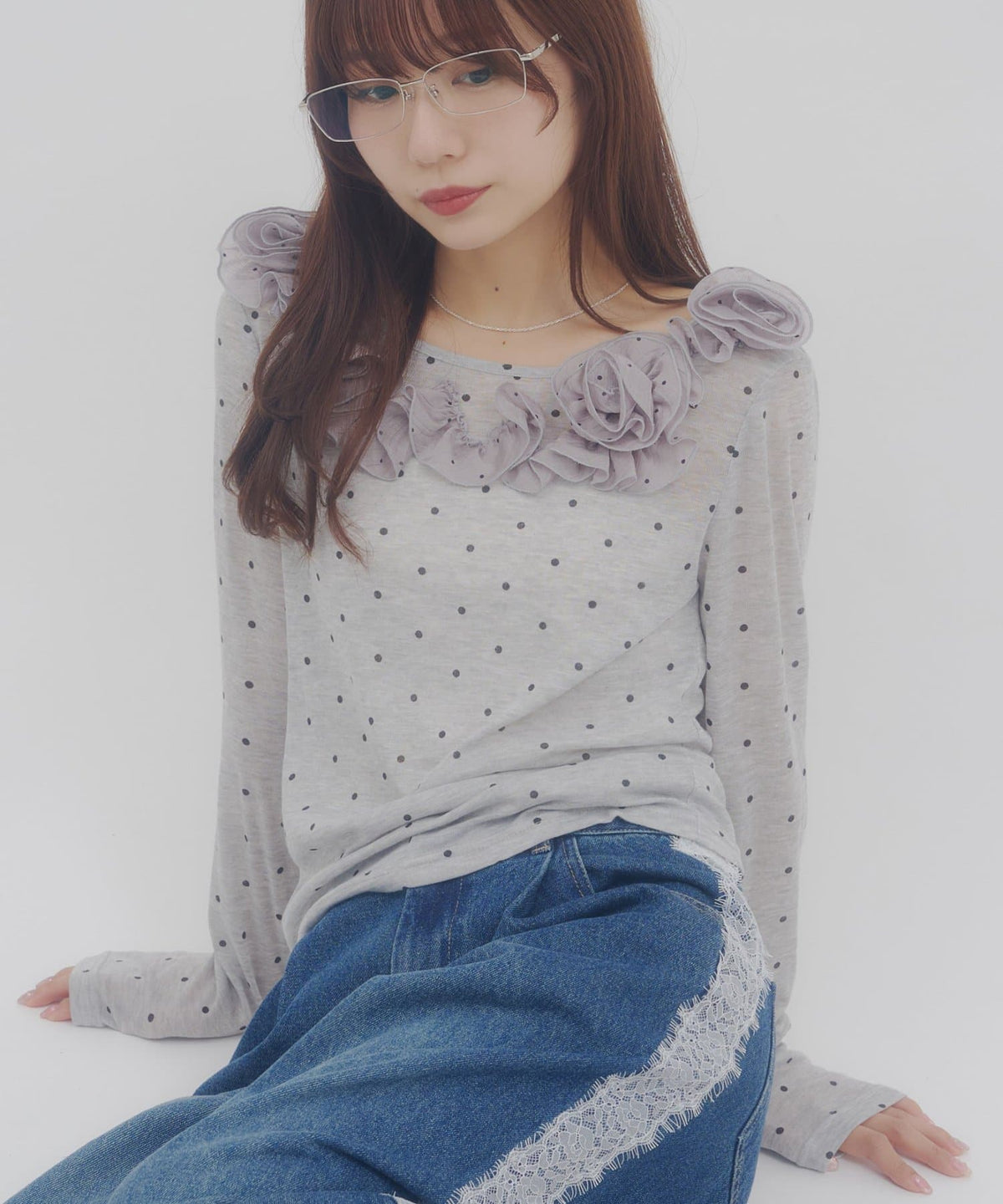 umm. By Discoat Nuance Rose Pullover - Image 3