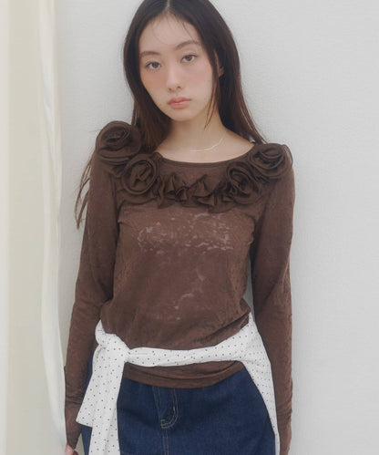 umm. By Discoat Nuance Rose Pullover - Image 4
