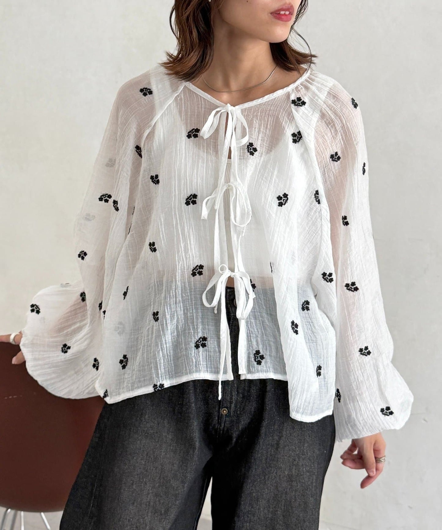 CPCM 2 way flower blouse - Image 14