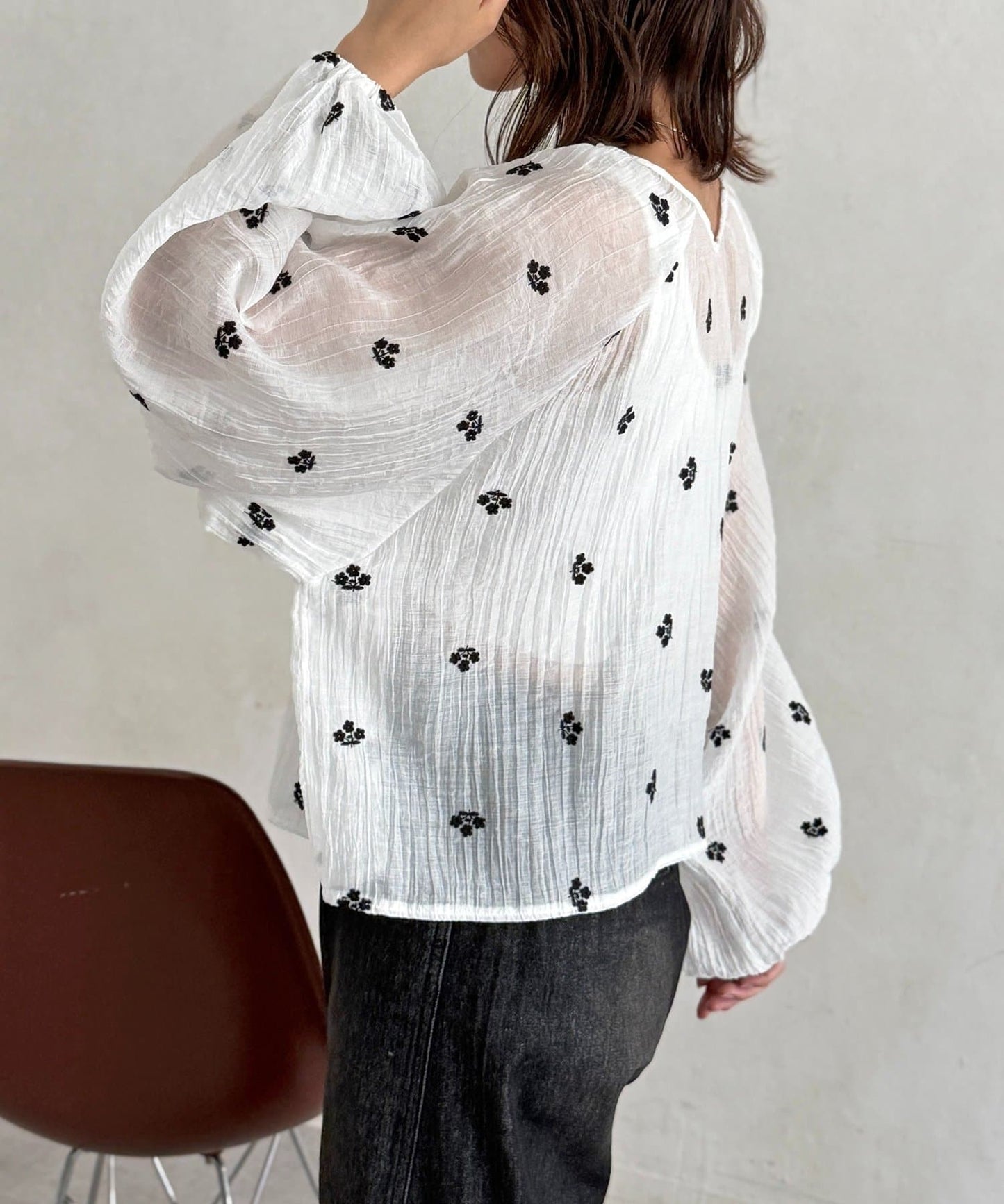 CPCM 2 way flower blouse - Image 15