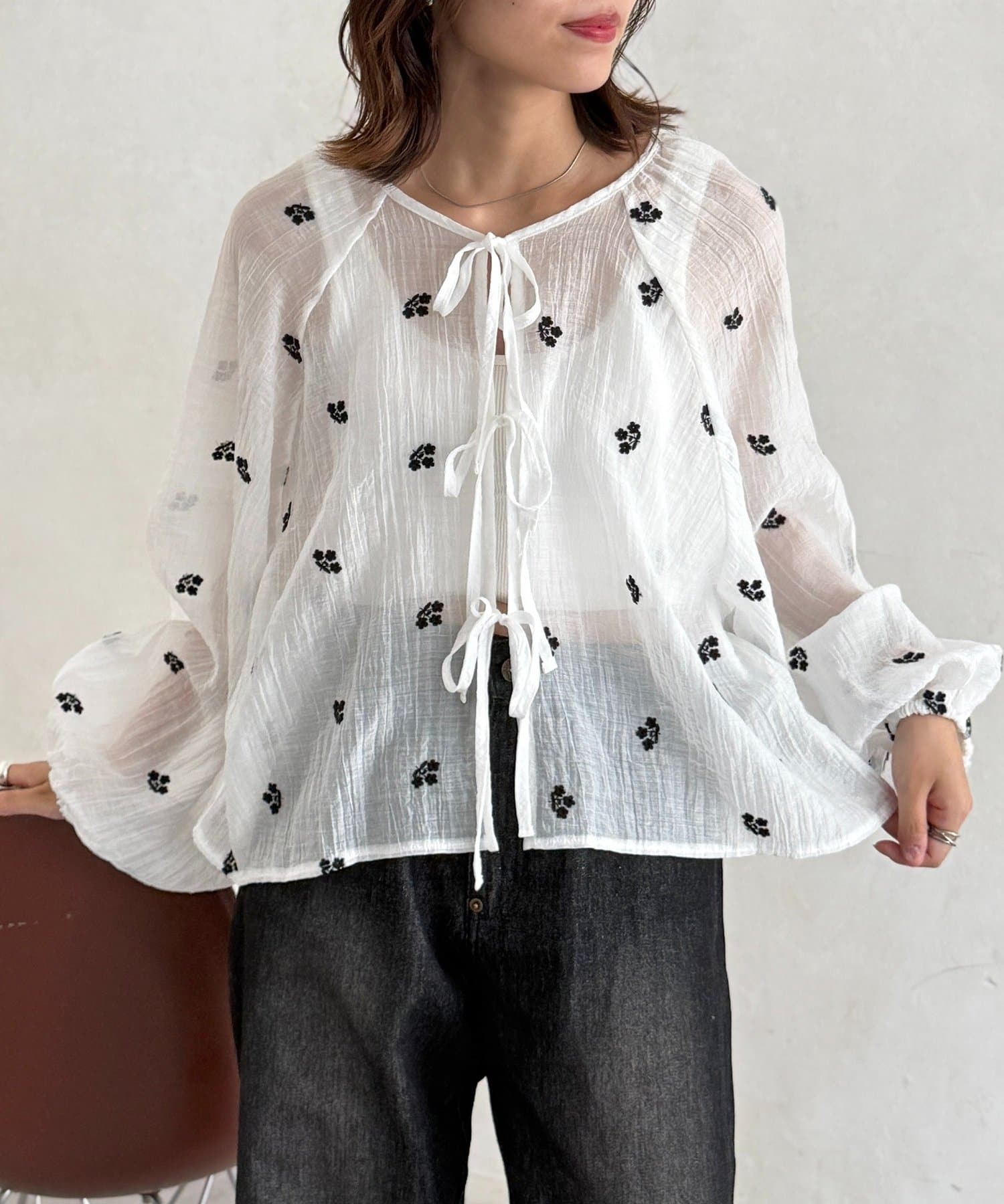 CPCM 2 way flower blouse - Image 18