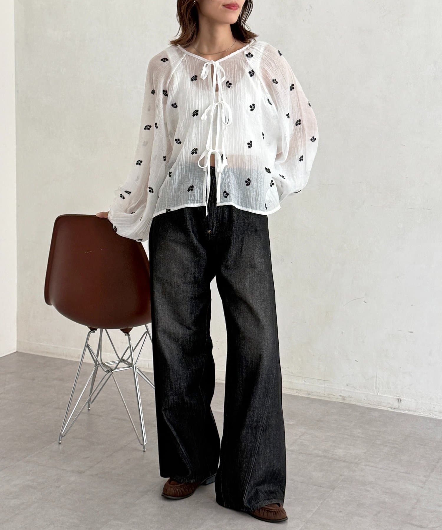 CPCM 2 way flower blouse - Image 19