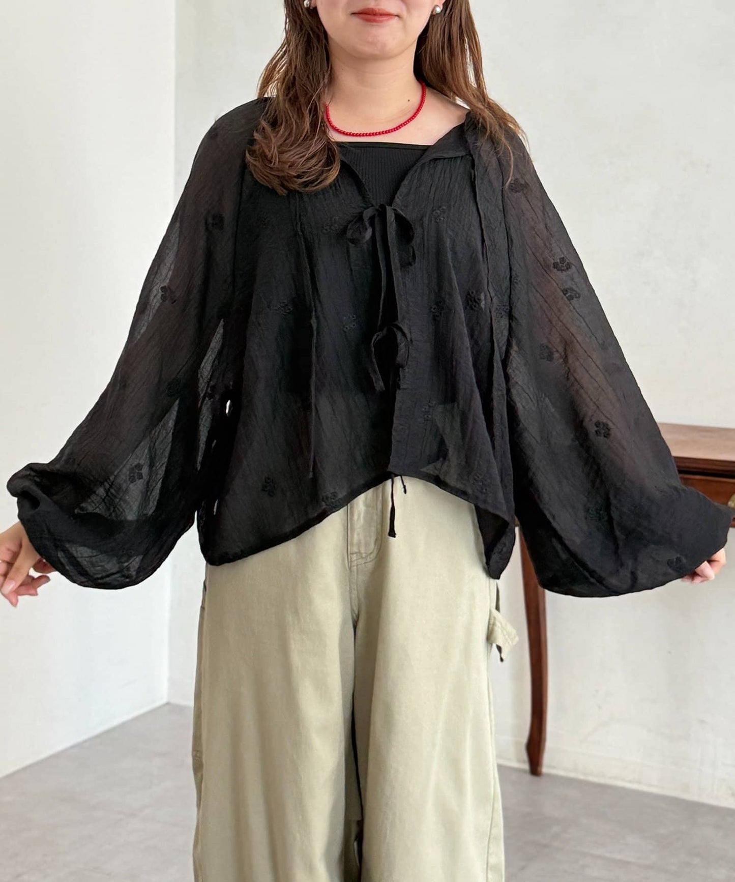 CPCM 2 way flower blouse - Image 5