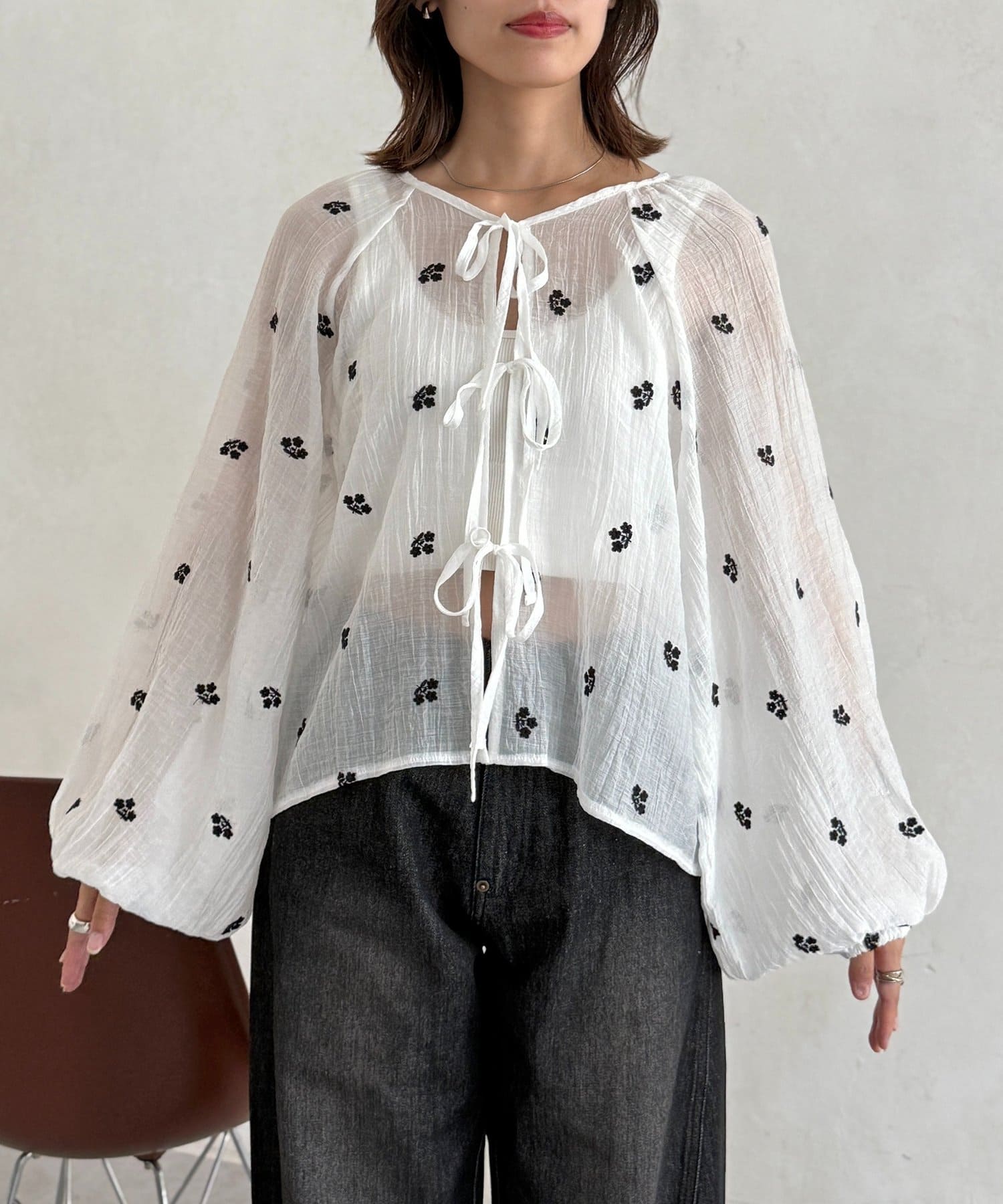 CPCM 2 way flower blouse - Image 11
