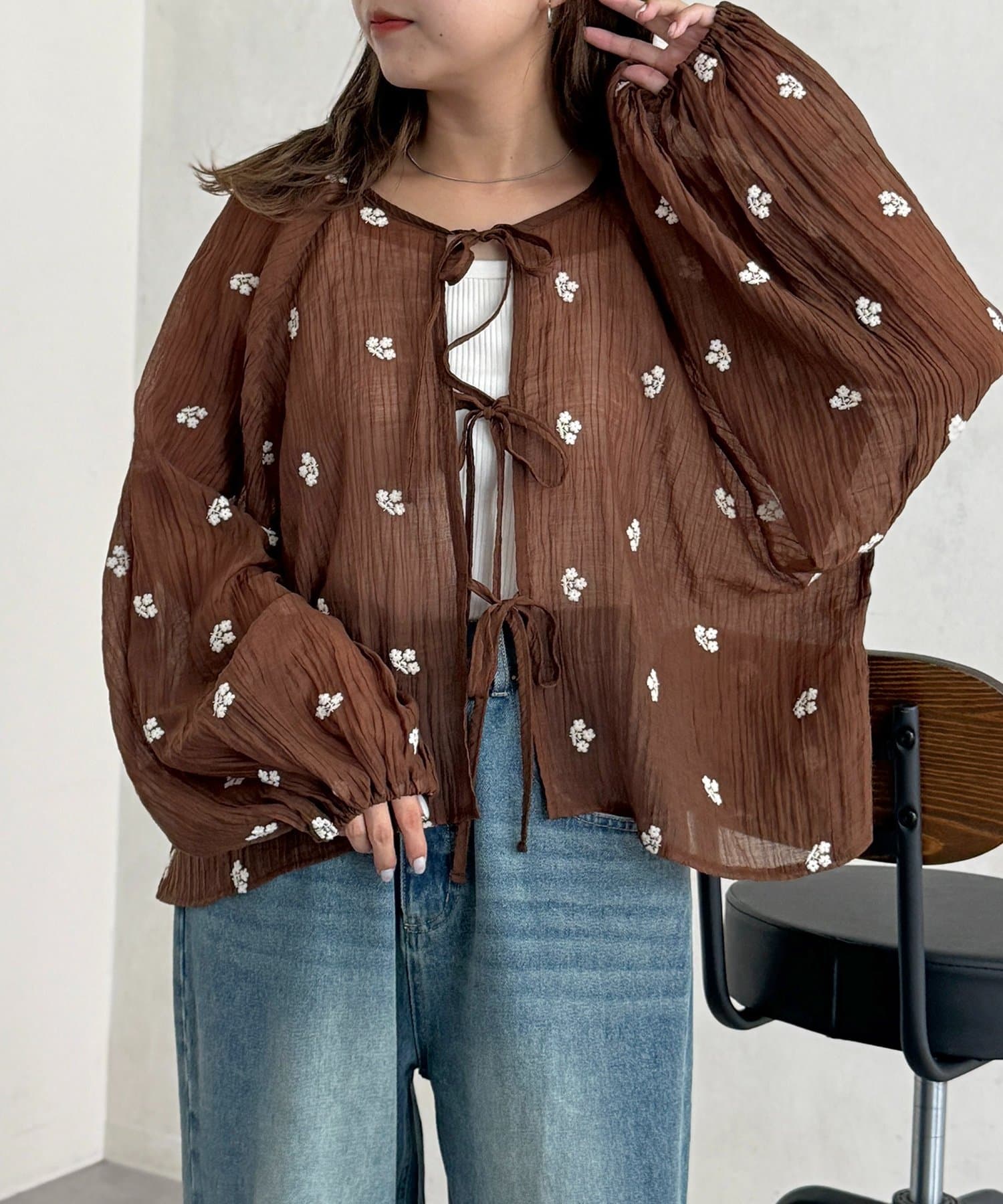 CPCM 2 way flower blouse - Image 32