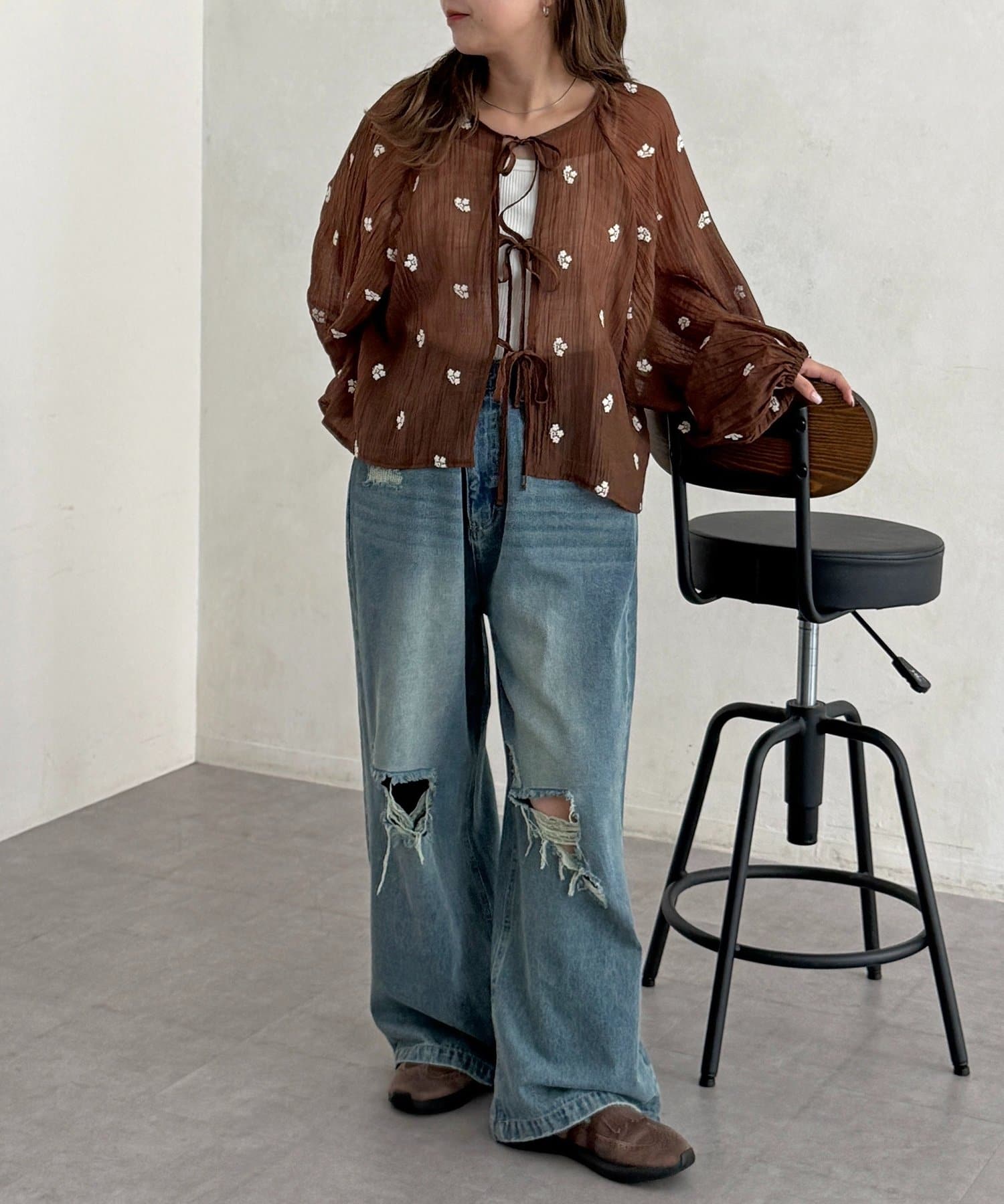 CPCM 2 way flower blouse - Image 36