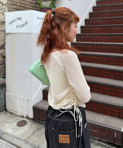 CIAOPANIC Butterfly openwork knit - Image 8