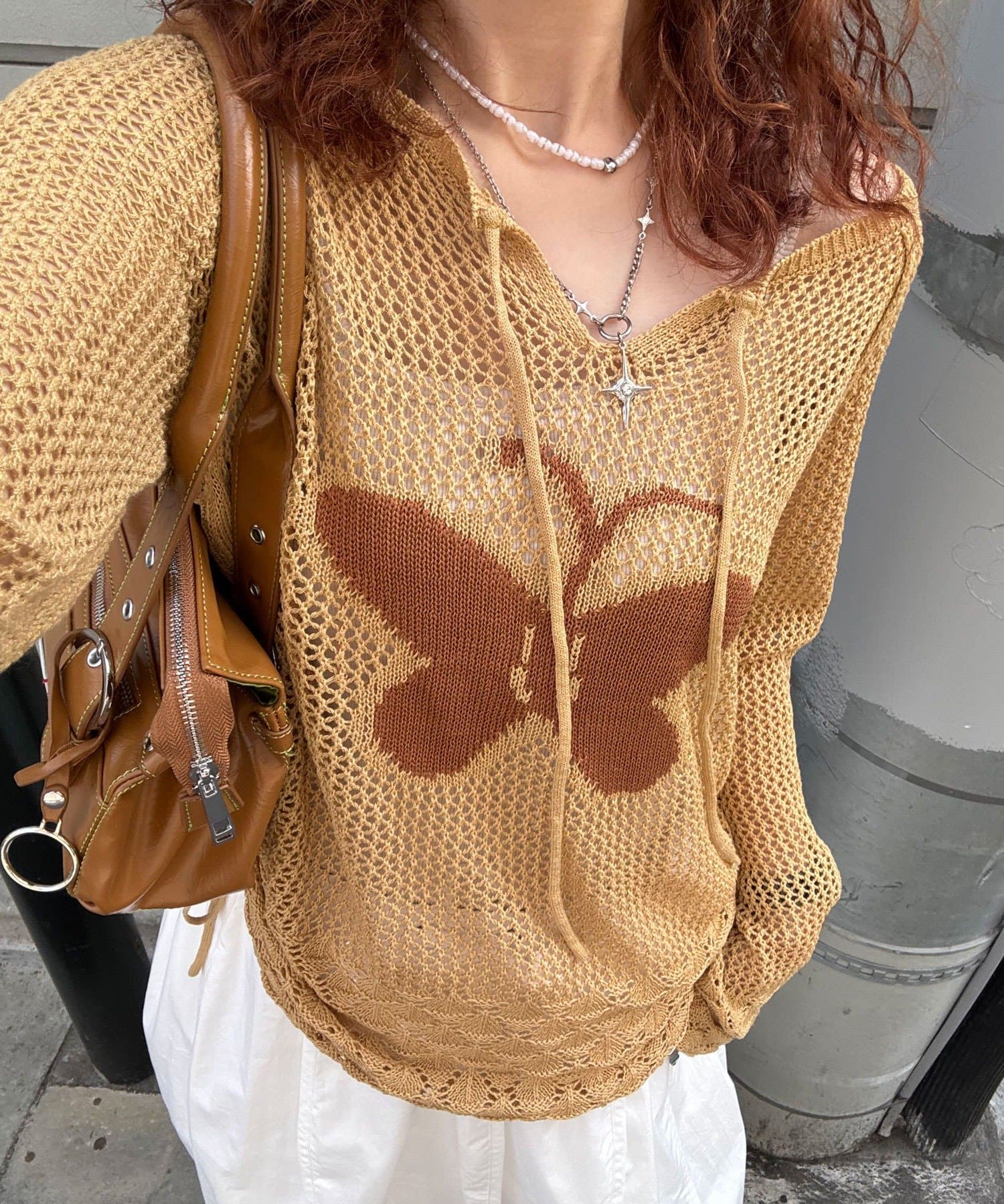 CIAOPANIC Butterfly openwork knit - Image 13