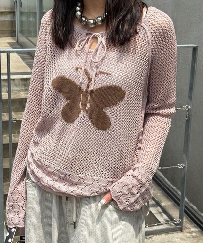 CIAOPANIC Butterfly openwork knit - Image 23