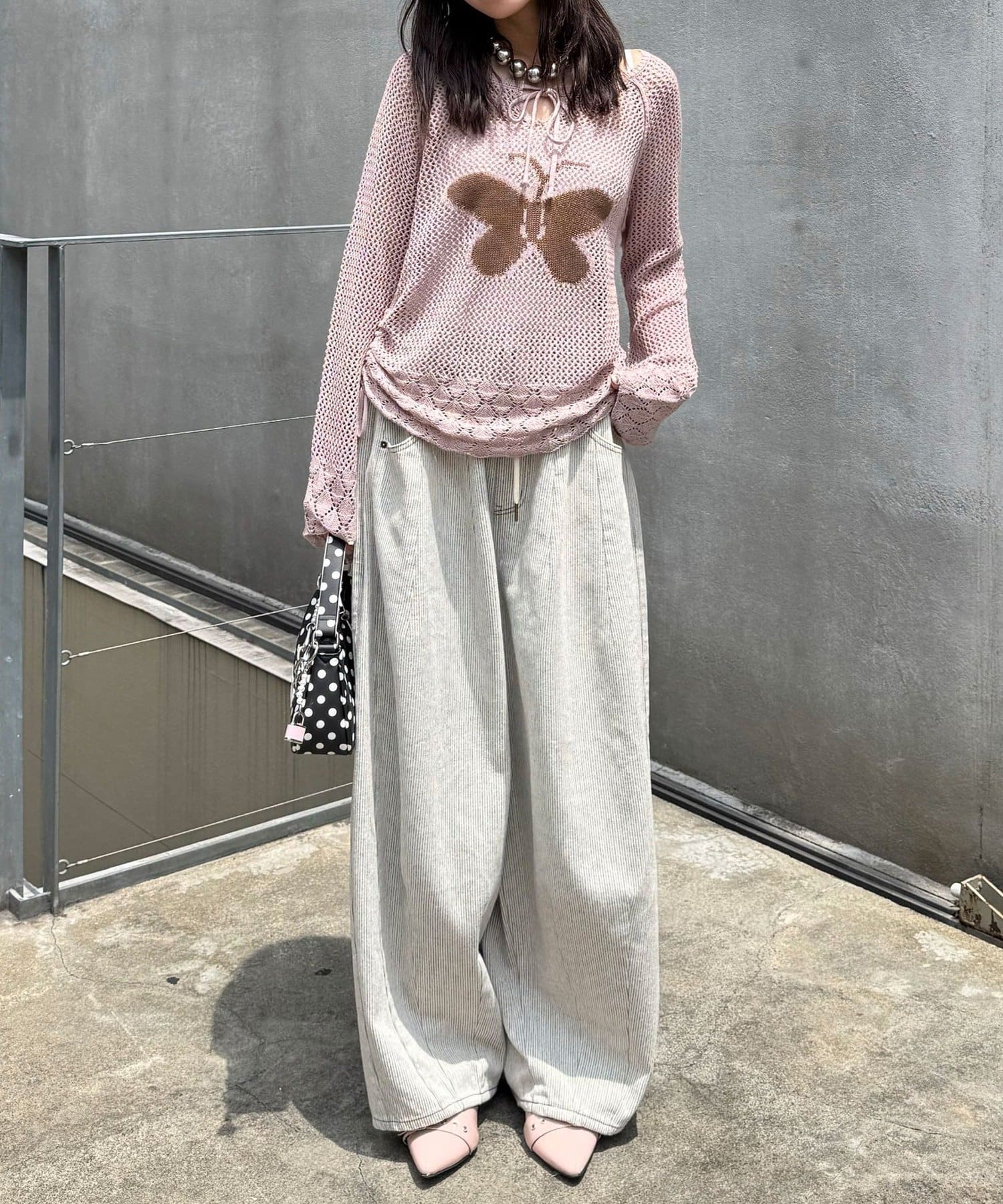 CIAOPANIC Butterfly openwork knit - Image 26