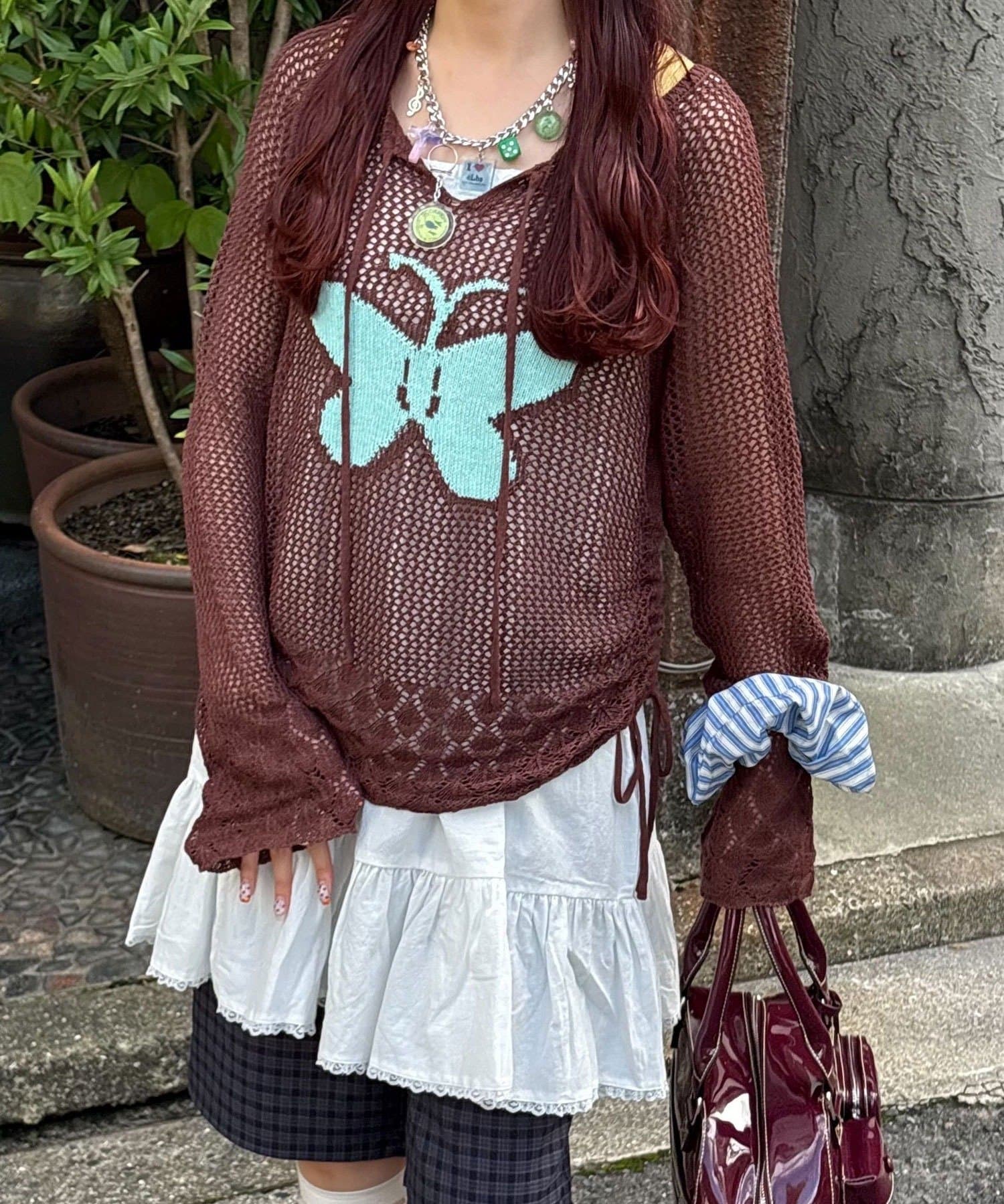 CIAOPANIC Butterfly openwork knit - Image 39