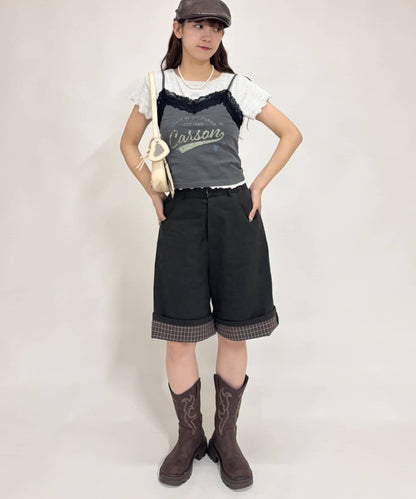 w closet Logo Lace吊帶背心 - Image 7