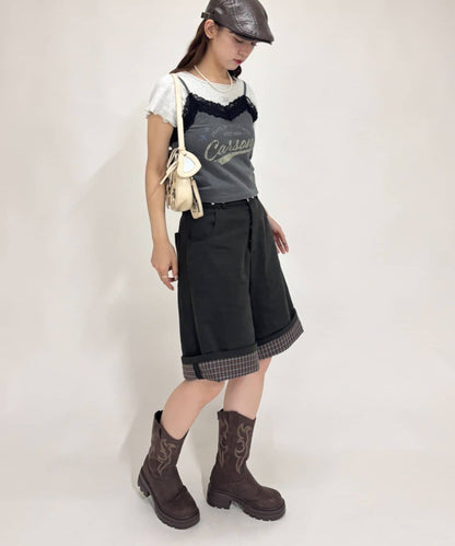 w closet Logo Lace吊帶背心 - Image 8