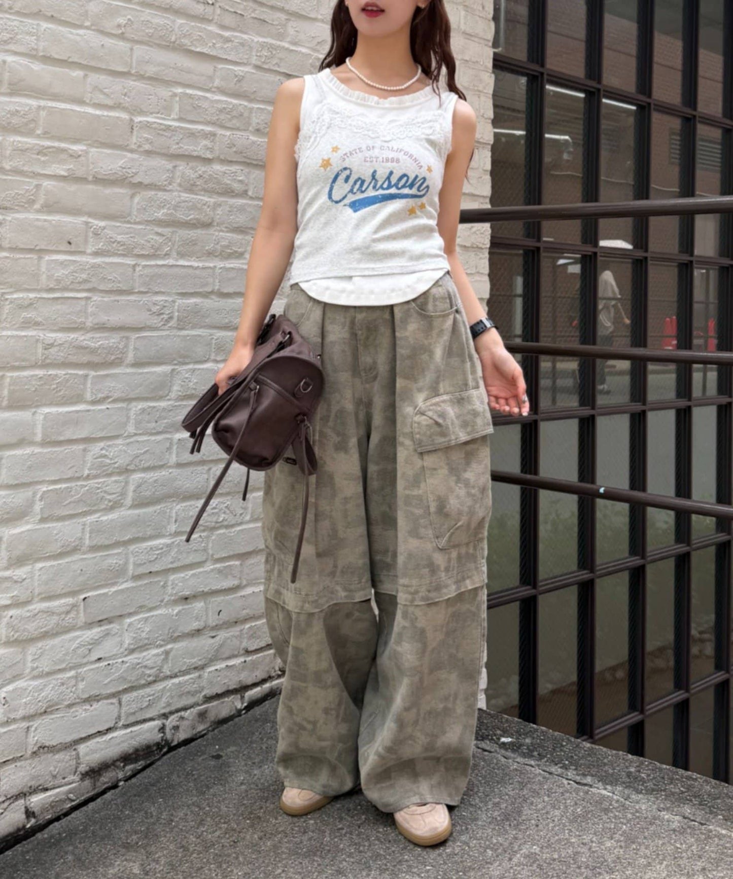 w closet Logo Lace吊帶背心 - Image 13