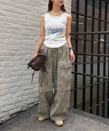 w closet Logo Lace吊帶背心 - Image 14