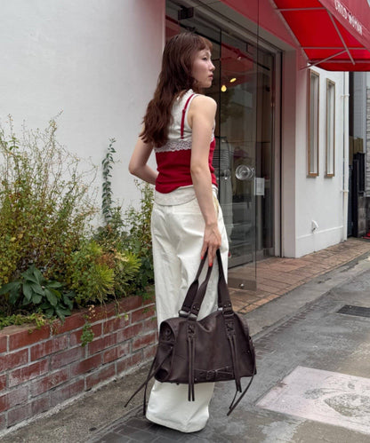 w closet Logo Lace吊帶背心 - Image 20